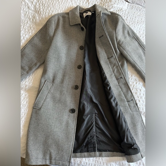 Top Man Wool Blend Over Coat - Picture 3 of 6